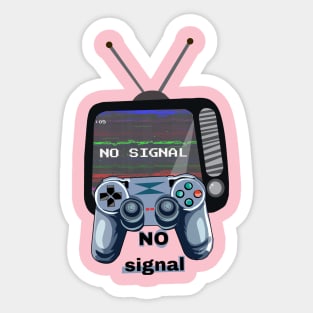 No signal Sticker